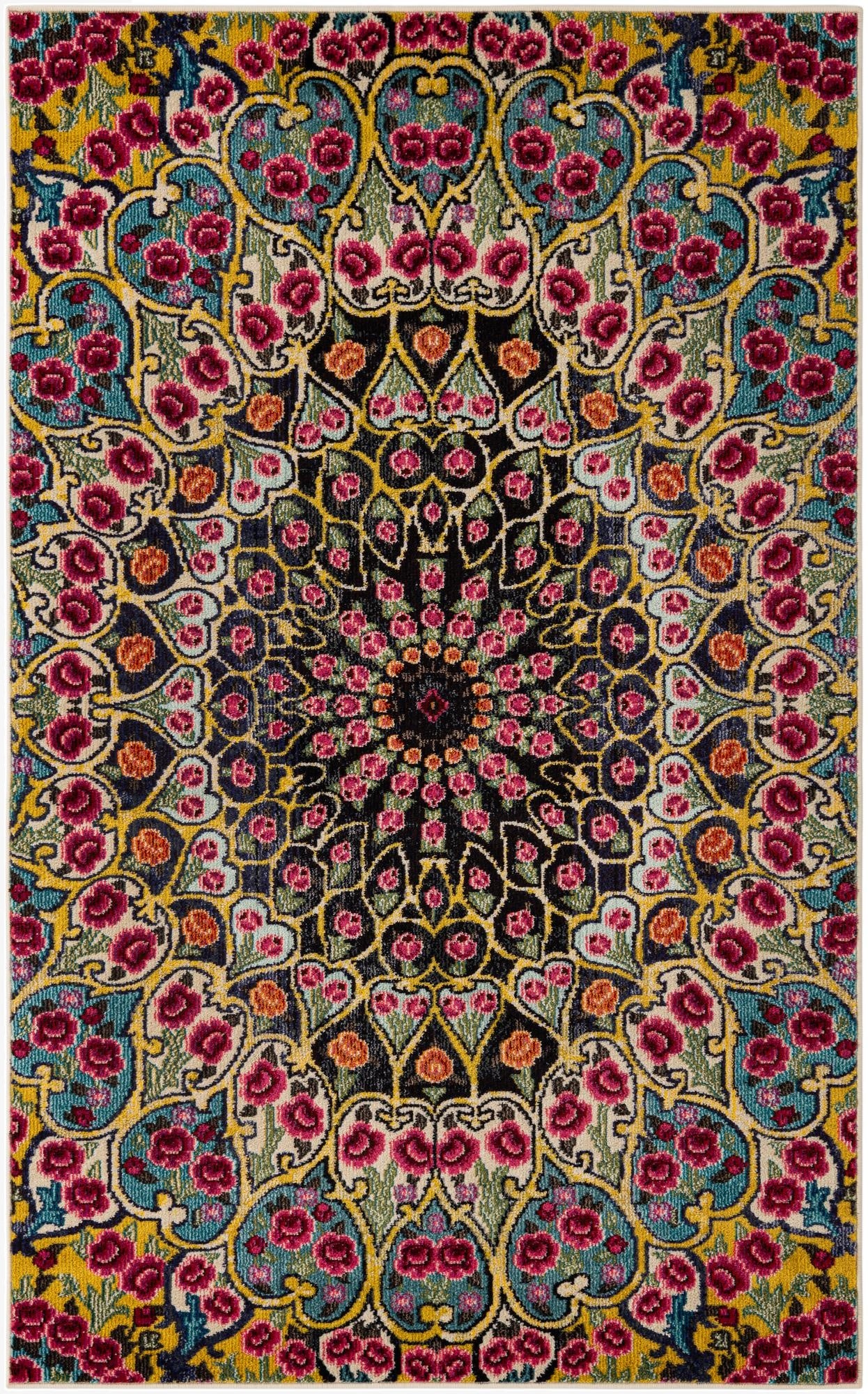  5' x 8'  Washable Carnevale Rug