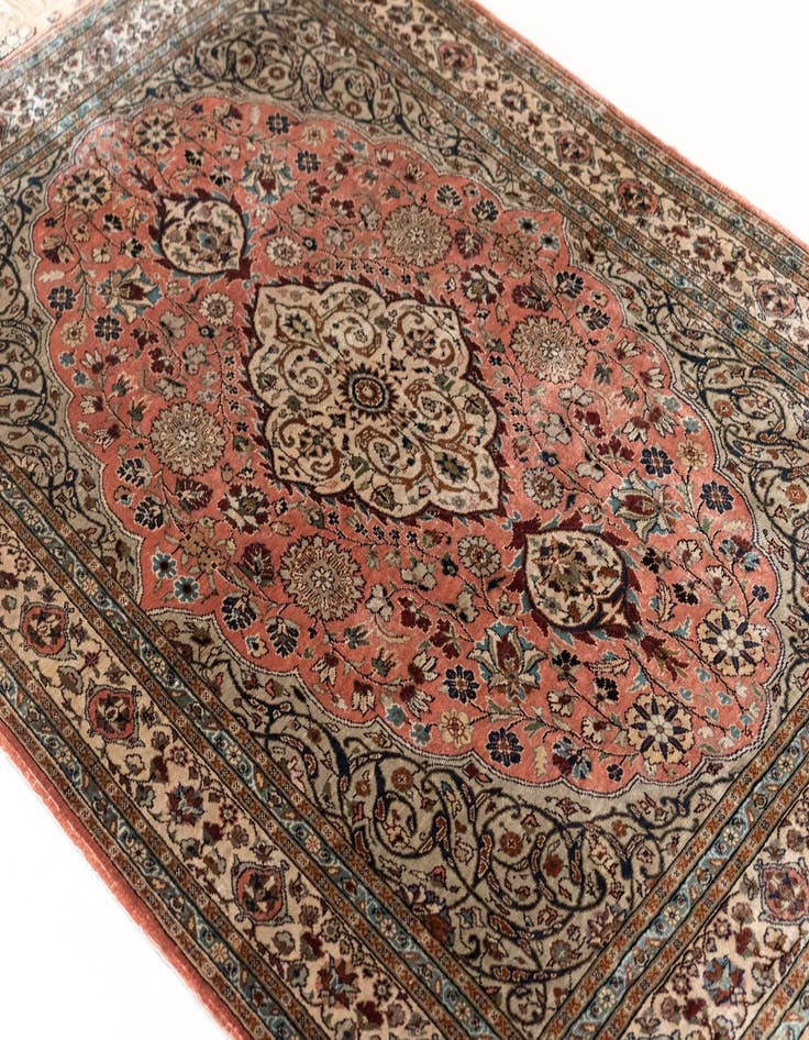 Detail image of  2' 11 x 4' 3 China Silk Rug