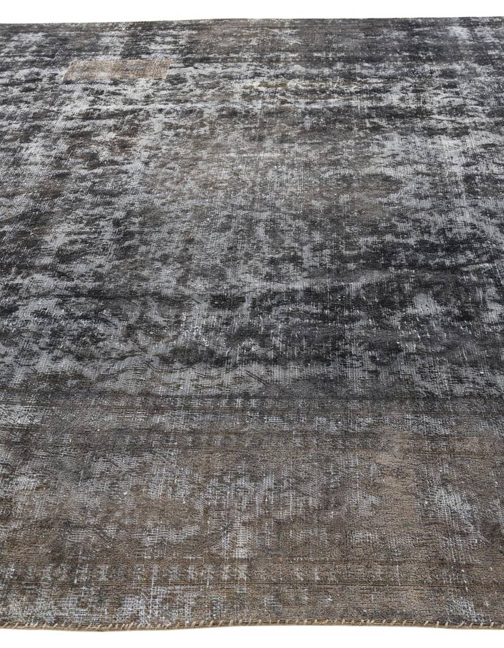 Detail image of  2' x 3' 1  Hand Woven Chindi Chevron Rug