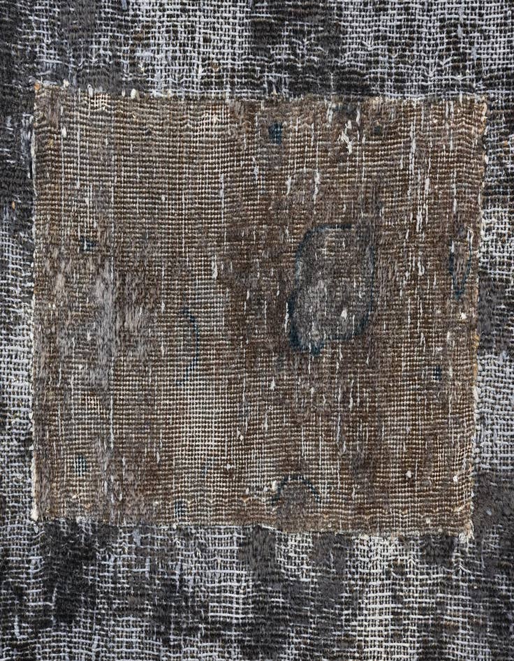 Detail image of  2' x 3' 1  Hand Woven Chindi Chevron Rug