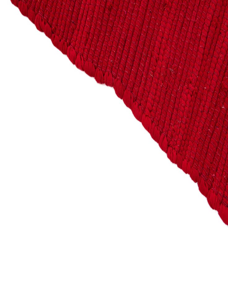 Detail image of  3' x 4' 9  Hand Woven Chindi Cotton Rug