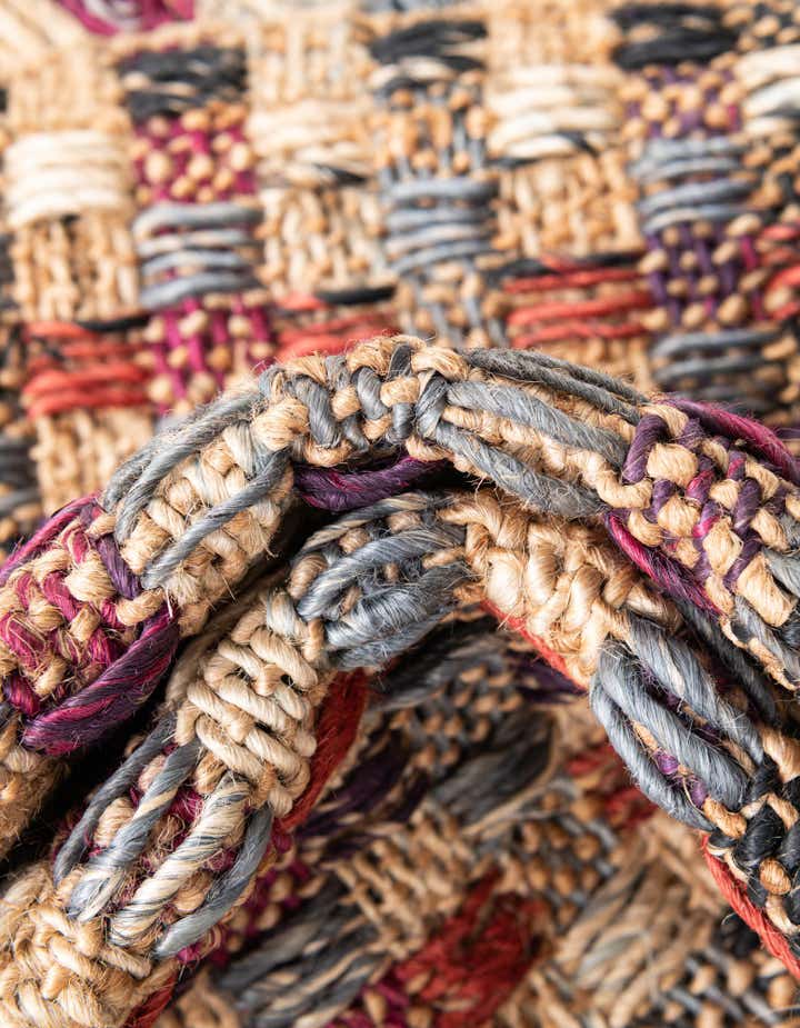 Multicolor 3' 1 x 5' 1 Hand Woven Chunky Jute Rug | Rugs.com