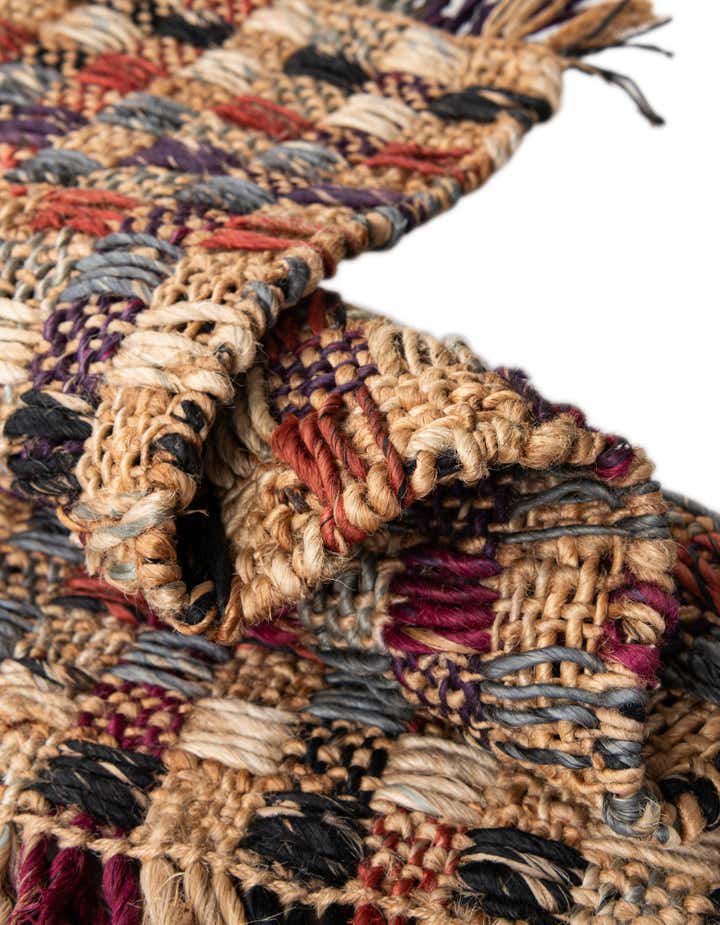 Multicolor 7' 10 x 10' Hand Woven Chunky Jute Rug | Rugs.com
