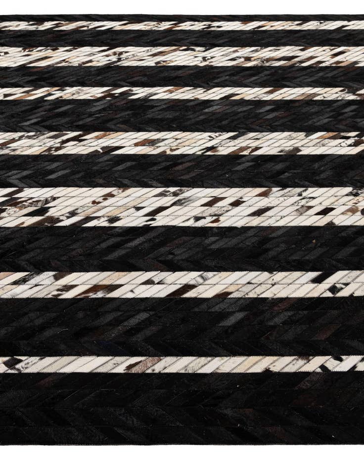 Detail image of  7' 11 x 9' 11 Cowhide - Patchwork Rug