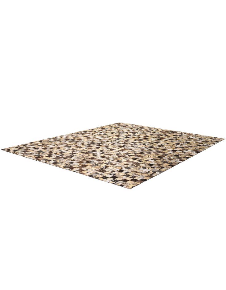 Detail image of  8' x 9' 11 Cowhide - Patchwork Rug