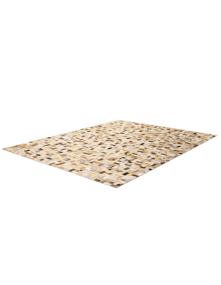 Detail image of  7' 11 x 10' 1 Cowhide - Patchwork Rug