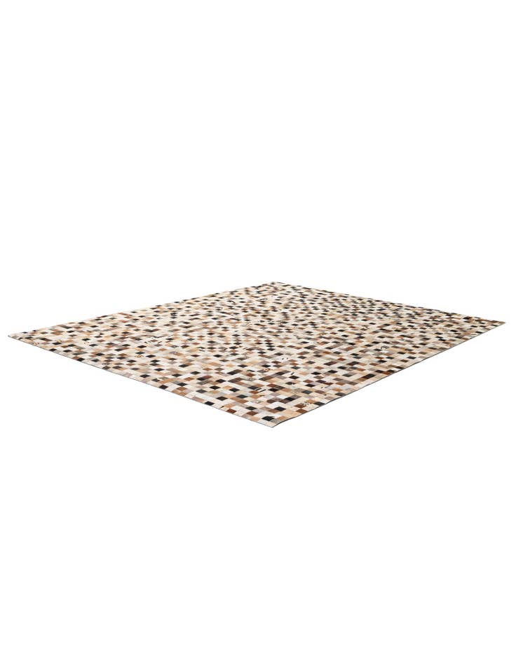 Detail image of  8' x 9' 10 Cowhide - Patchwork Rug