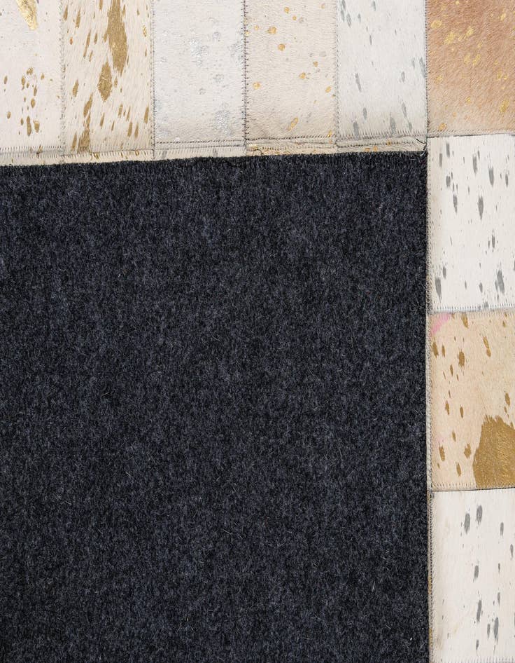 Detail image of  7' 11 x 9' 10 Cowhide - Patchwork Rug