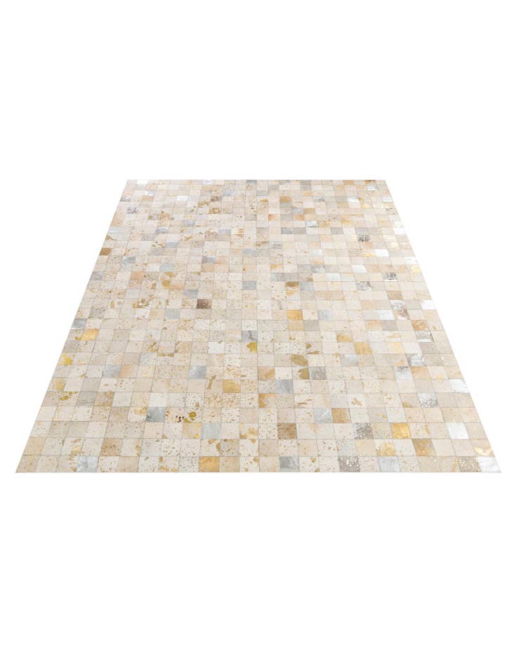 Detail image of  7' 11 x 9' 10 Cowhide - Patchwork Rug