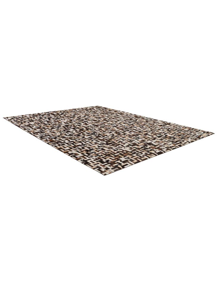 Detail image of  8' x 10' 1 Cowhide - Patchwork Rug