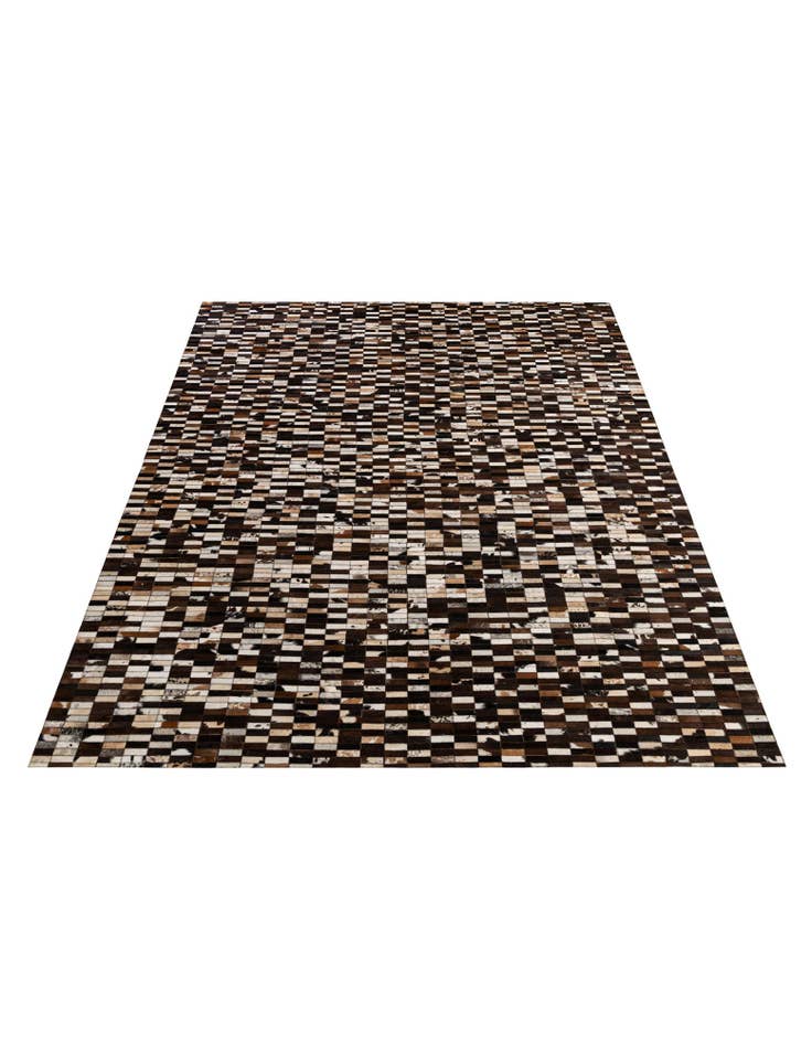 Detail image of  8' 1 x 10' Cowhide - Patchwork Rug