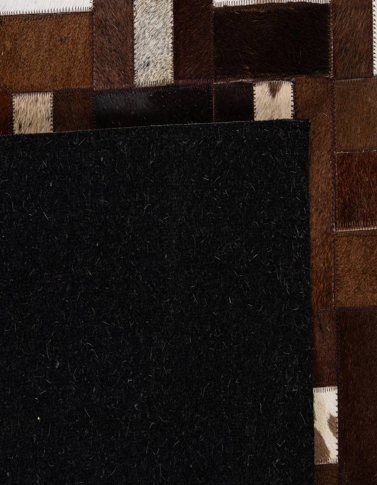 Detail image of  8' 2 x 10' 1 Cowhide - Patchwork Rug