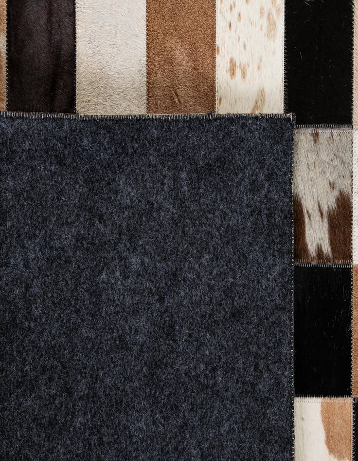 Detail image of  7' 11 x 9' 10 Cowhide - Patchwork Rug