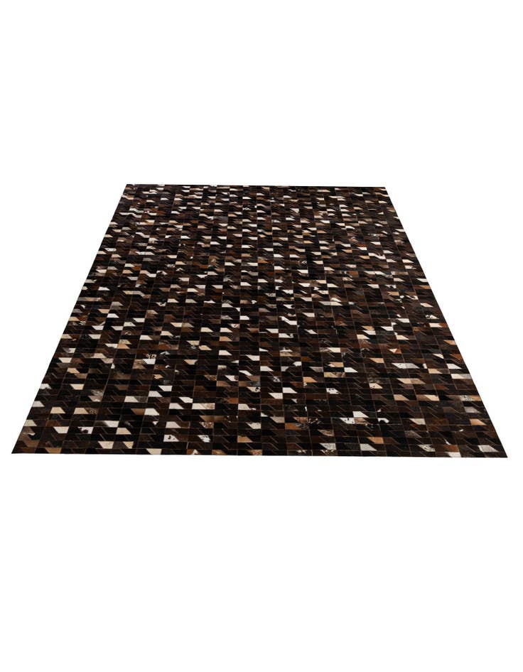 Detail image of  7' 11 x 9' 10 Cowhide - Patchwork Rug