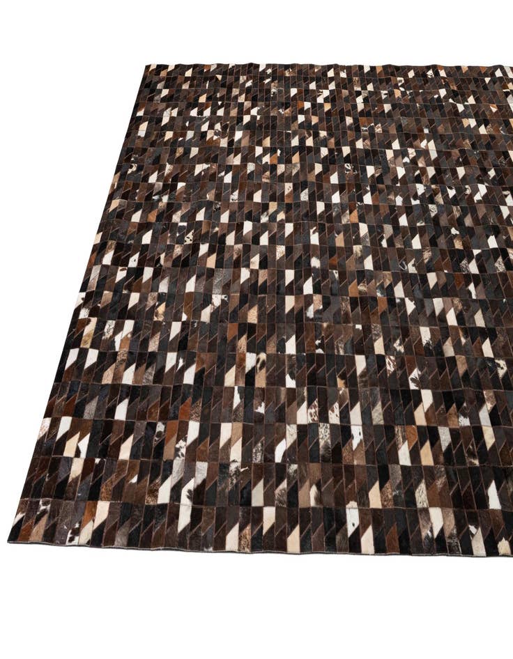 Detail image of  7' 11 x 9' 10 Cowhide - Patchwork Rug