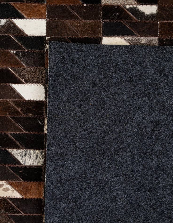 Detail image of  7' 11 x 9' 10 Cowhide - Patchwork Rug