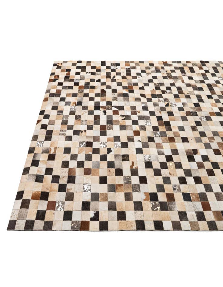 Detail image of  7' 11 x 9' 10 Cowhide - Patchwork Rug