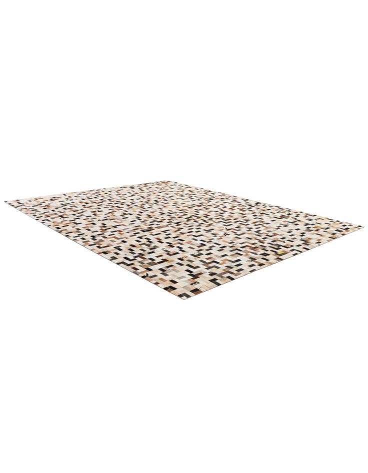 Detail image of  8' x 10' Cowhide - Patchwork Rug