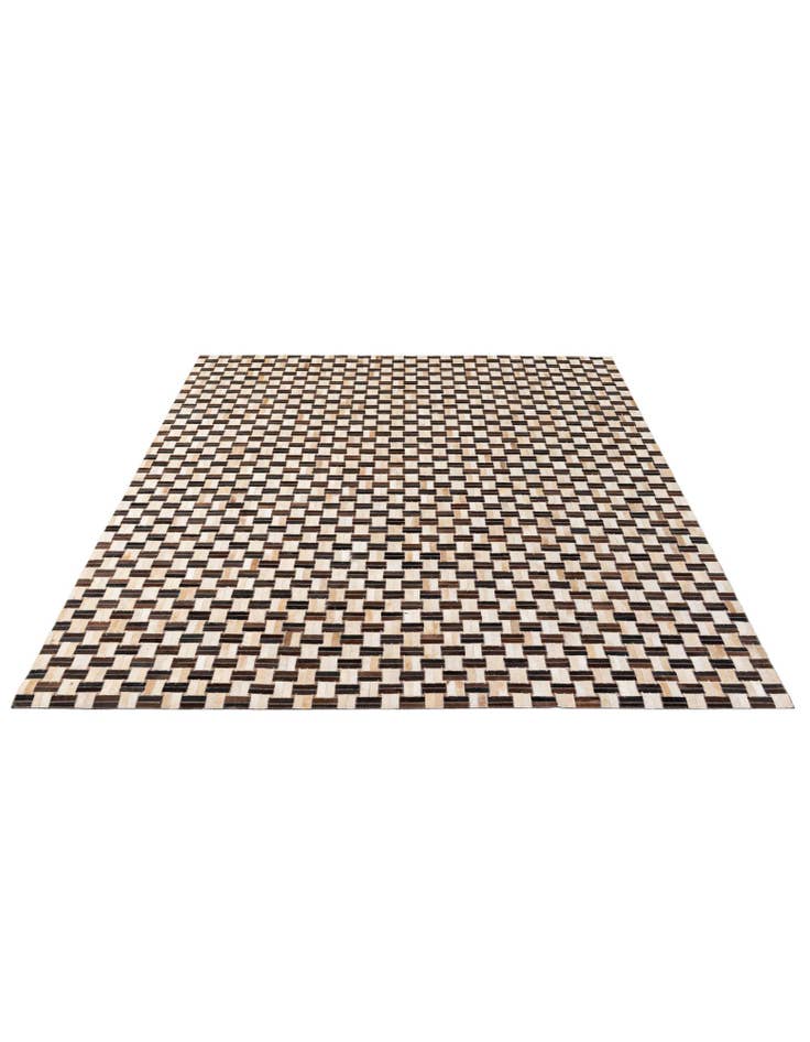 Detail image of  7' 7 x 9' 10 Cowhide - Patchwork Rug