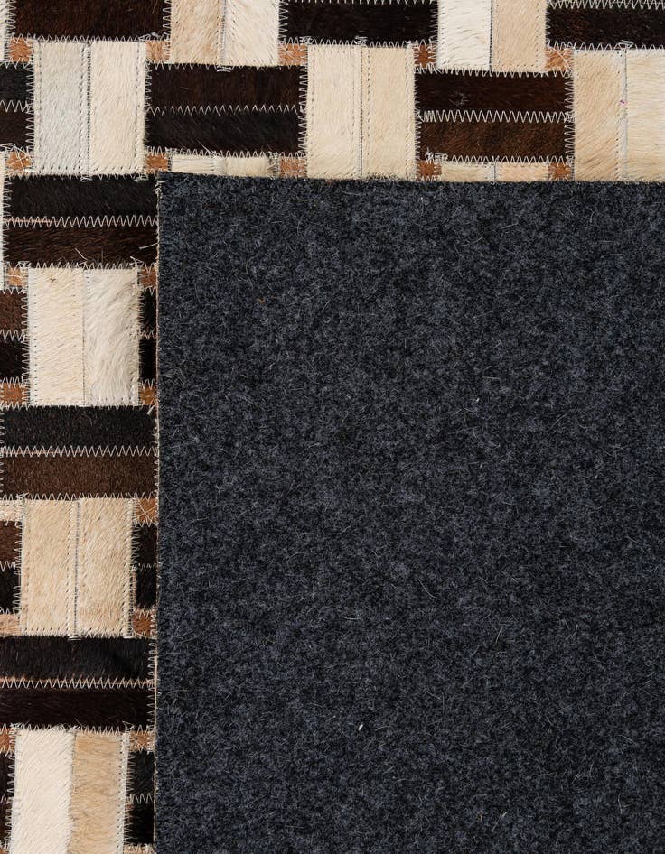 Detail image of  7' 7 x 9' 10 Cowhide - Patchwork Rug