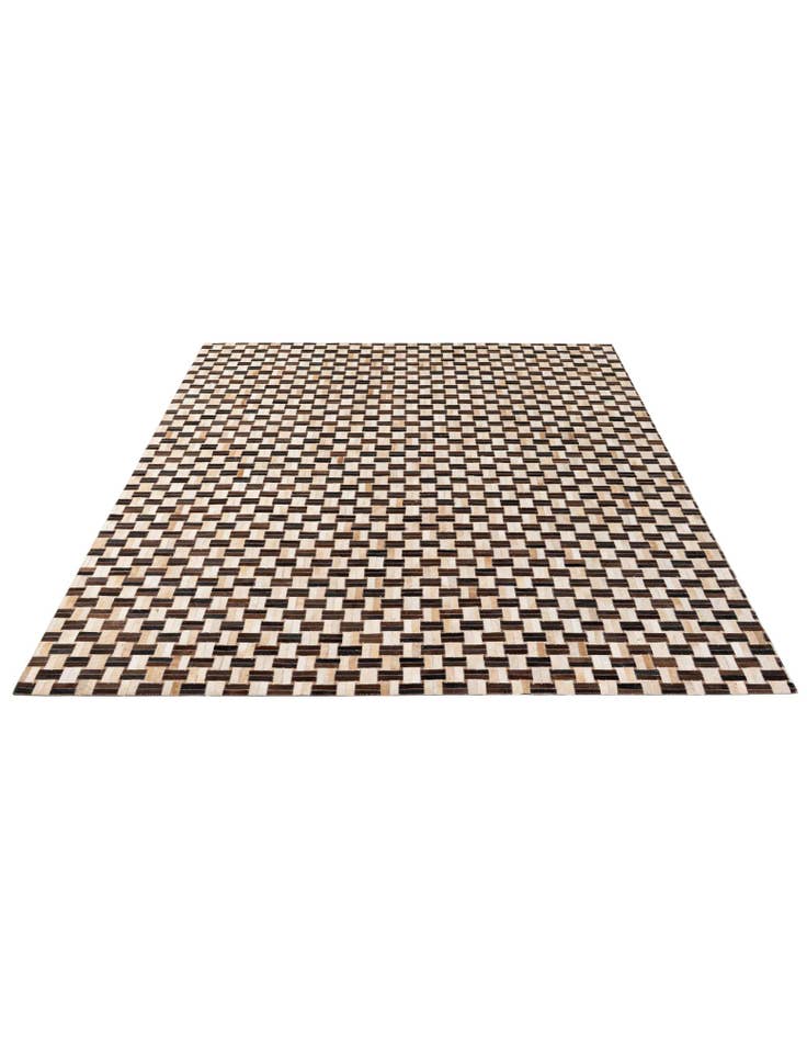 Detail image of  7' 7 x 9' 11 Cowhide - Patchwork Rug