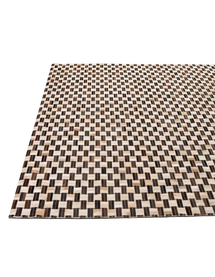 Detail image of  7' 7 x 9' 11 Cowhide - Patchwork Rug