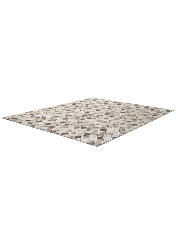 Detail image of  8' x 9' 10 Cowhide - Patchwork Rug