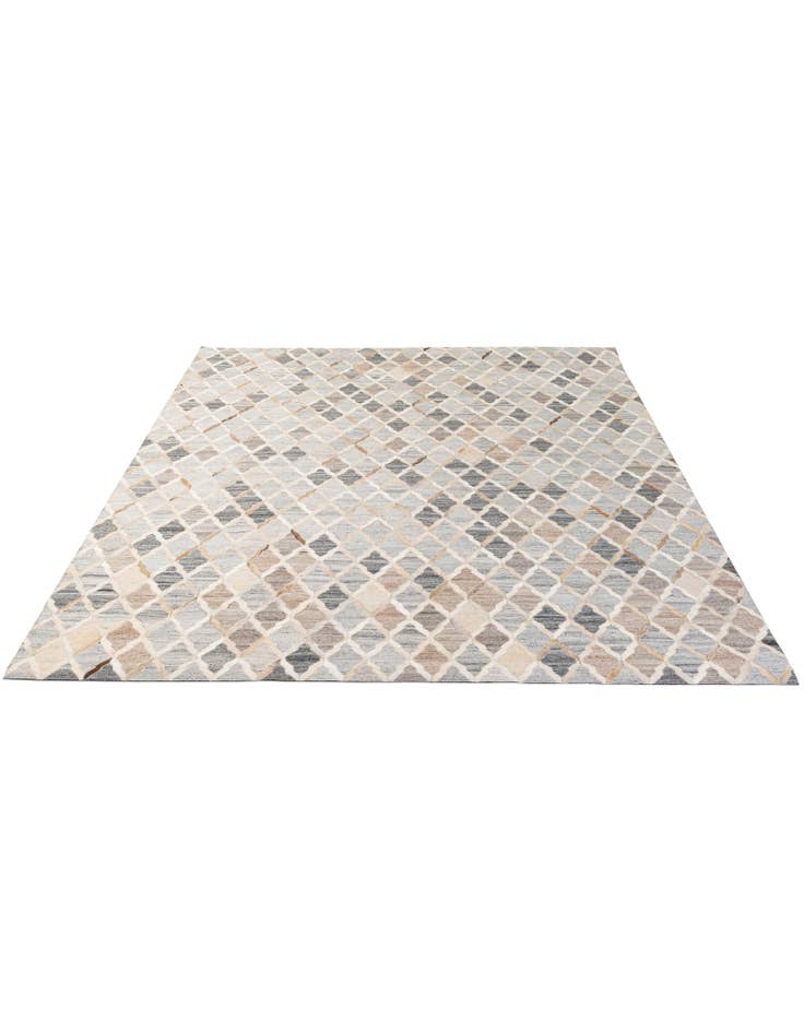 Detail image of  8' x 9' 10 Cowhide - Patchwork Rug