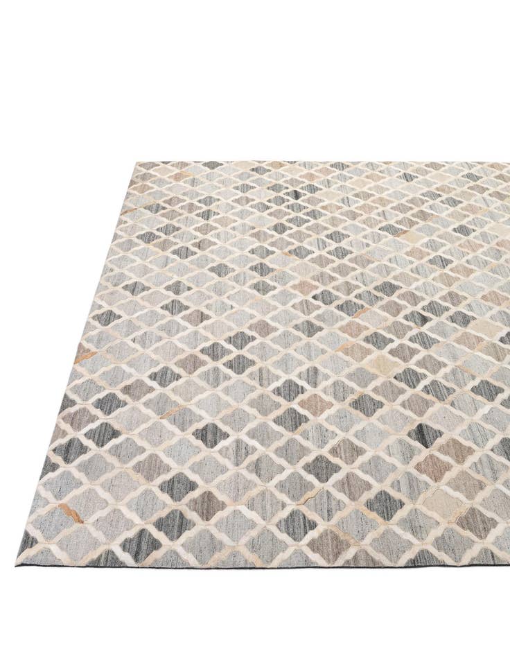 Detail image of  8' x 9' 10 Cowhide - Patchwork Rug