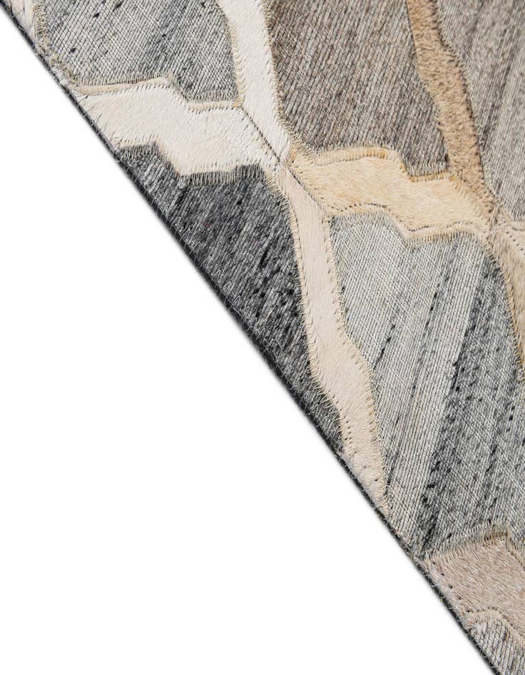 Detail image of  8' x 9' 10 Cowhide - Patchwork Rug