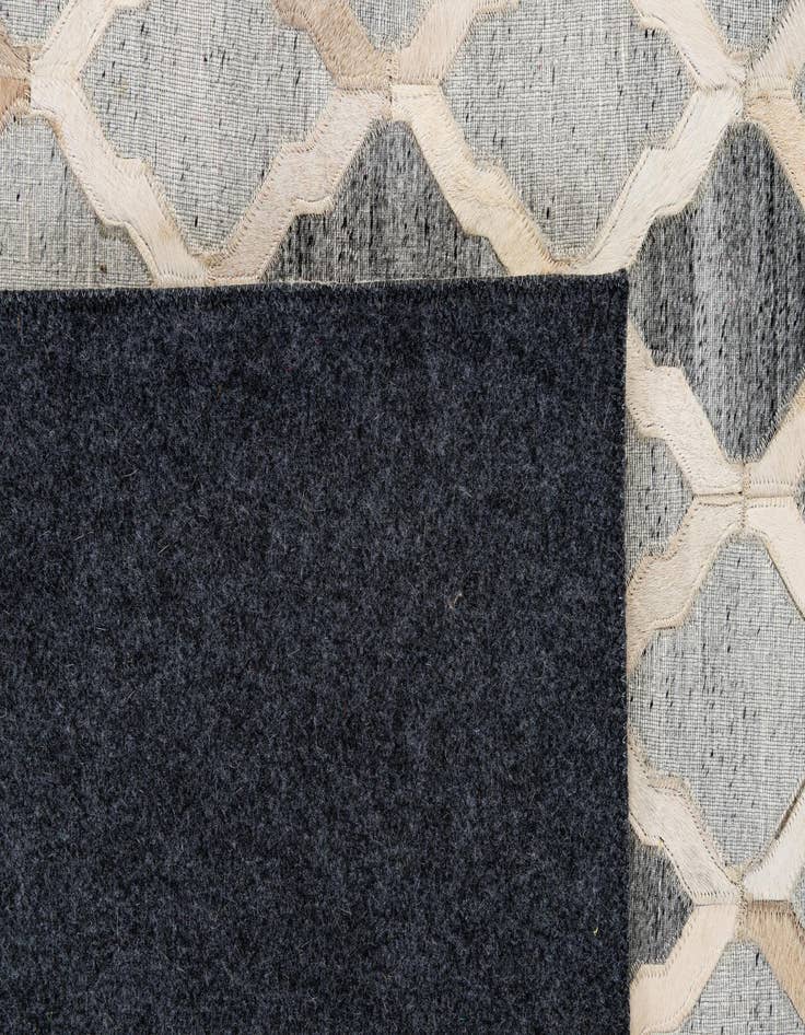 Detail image of  8' x 9' 10 Cowhide - Patchwork Rug