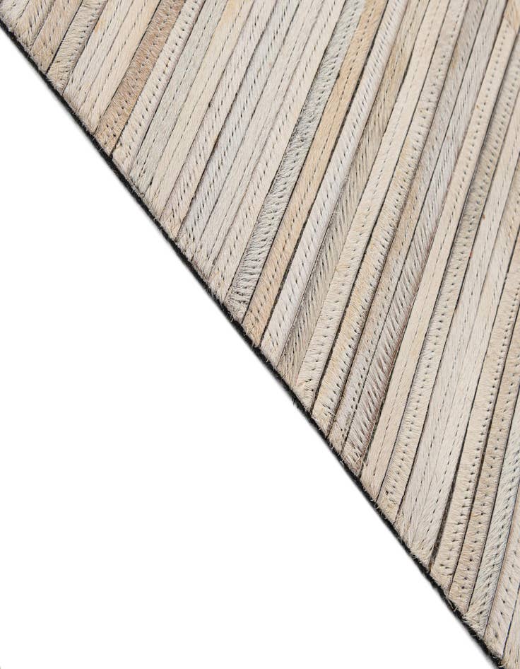 Detail image of  8' 1 x 10' Cowhide - Patchwork Rug