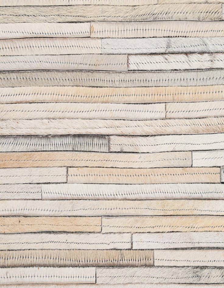 Detail image of  8' 1 x 10' Cowhide - Patchwork Rug