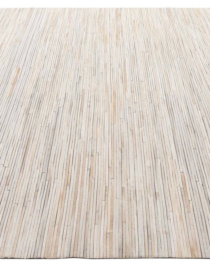 Detail image of  8' 1 x 9' 11 Cowhide - Patchwork Rug