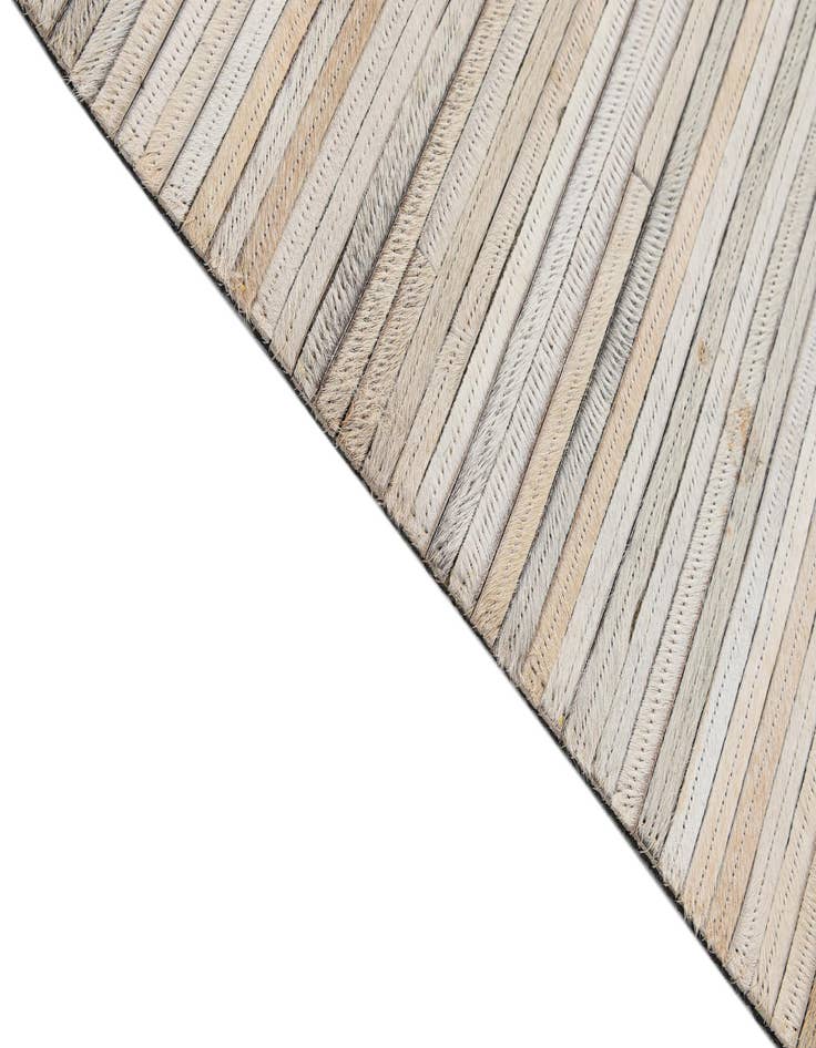 Detail image of  8' 1 x 9' 11 Cowhide - Patchwork Rug