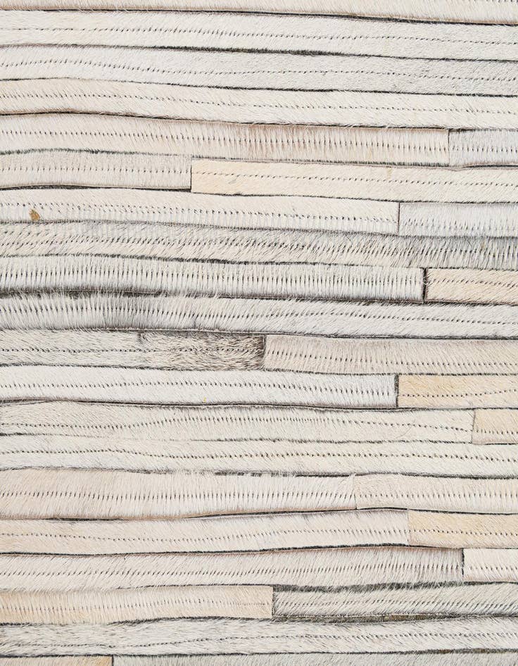 Detail image of  8' 1 x 9' 11 Cowhide - Patchwork Rug