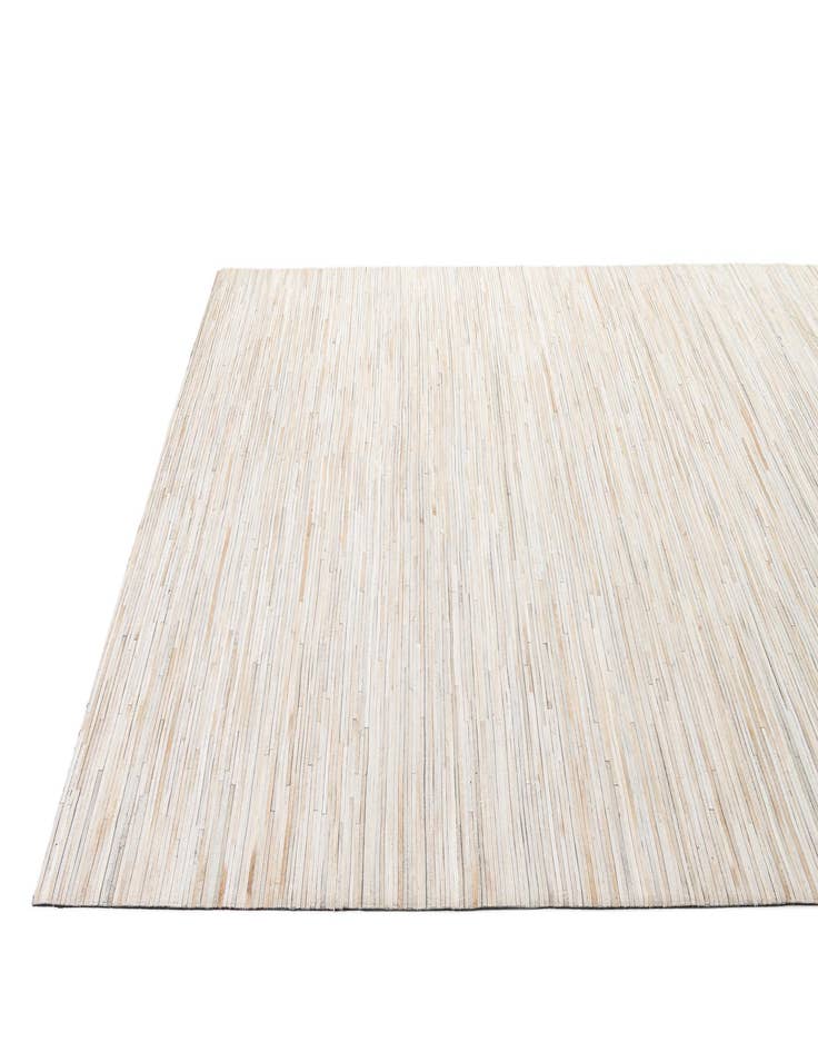 Detail image of  8' 3 x 10' Cowhide - Patchwork Rug