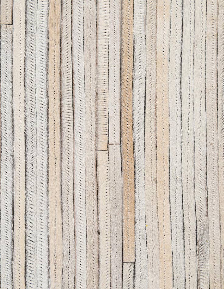 Detail image of  8' 3 x 10' Cowhide - Patchwork Rug