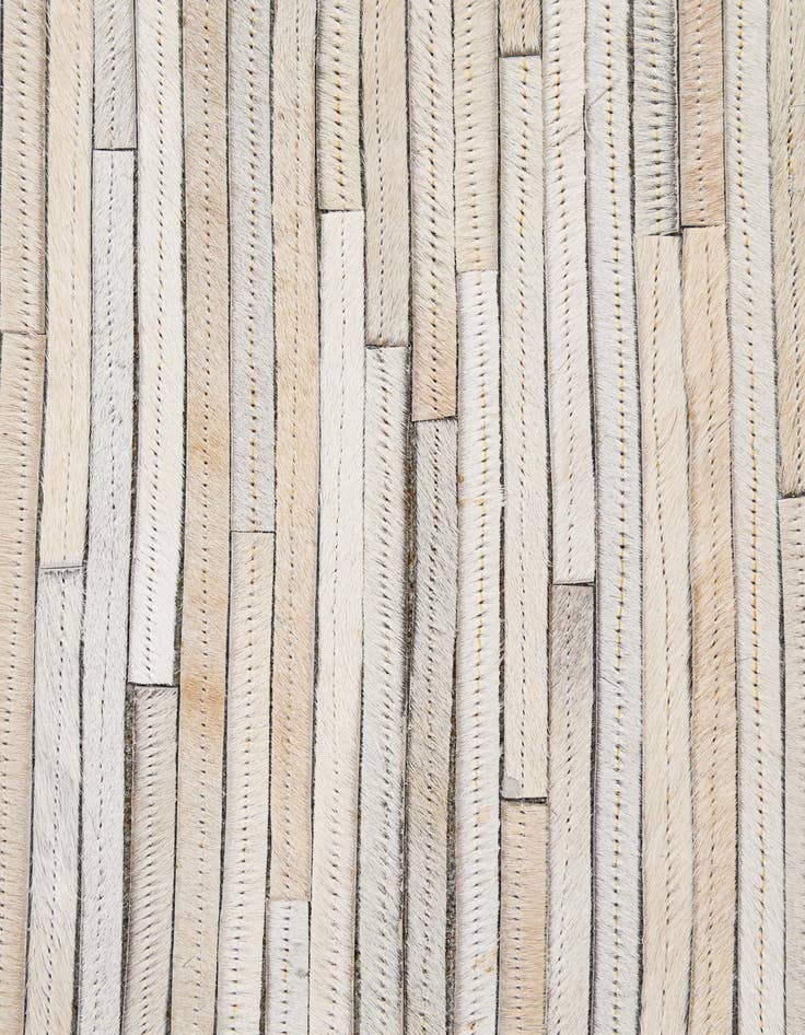 Detail image of  8' 2 x 10' 1 Cowhide - Patchwork Rug