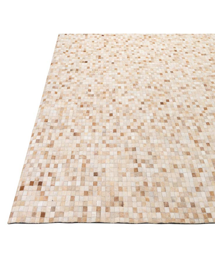 Detail image of  8' 2 x 10' Cowhide - Patchwork Rug