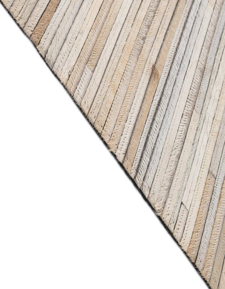 Detail image of  8' 2 x 10' Cowhide - Patchwork Rug