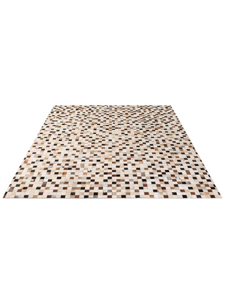 Detail image of  8' x 9' 11 Cowhide - Patchwork Rug