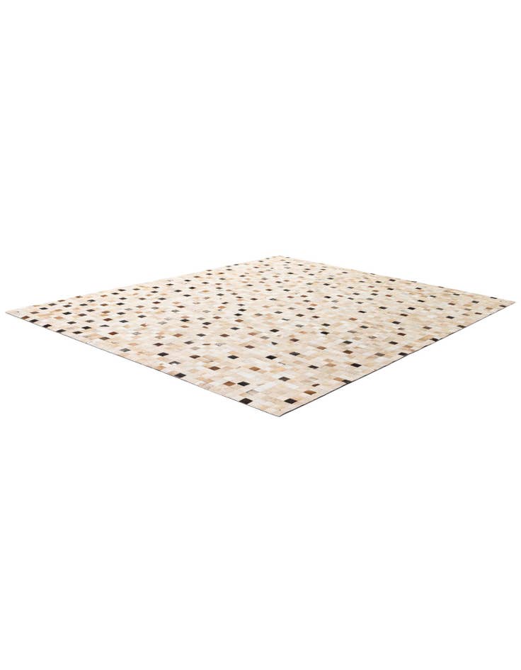 Detail image of  8' x 9' 11 Cowhide - Patchwork Rug