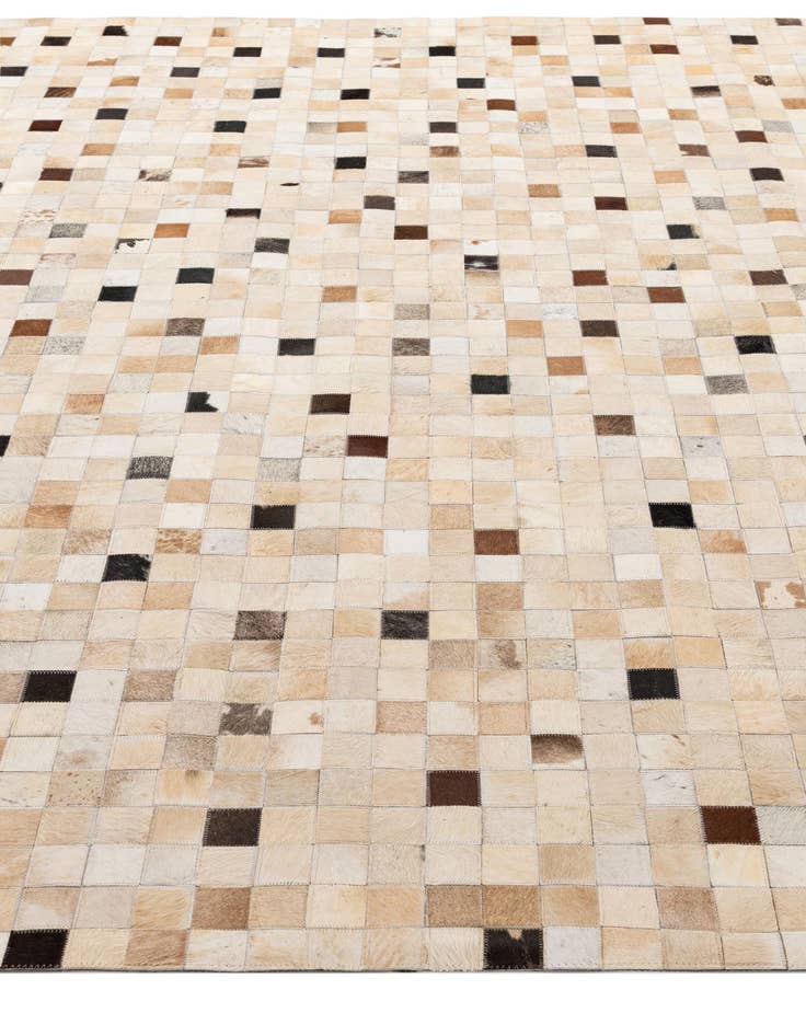 Detail image of  8' x 9' 11 Cowhide - Patchwork Rug