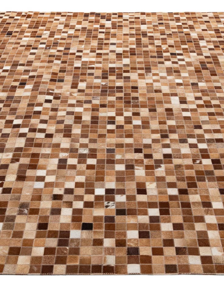 Detail image of  7' 11 x 9' 10 Cowhide - Patchwork Rug