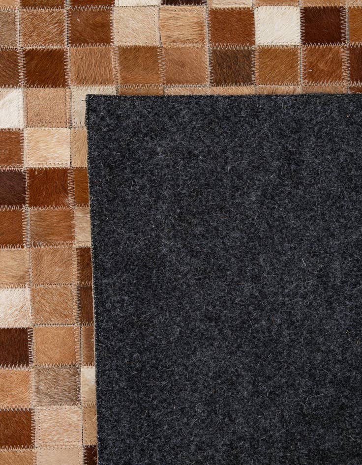 Detail image of  7' 11 x 9' 10 Cowhide - Patchwork Rug