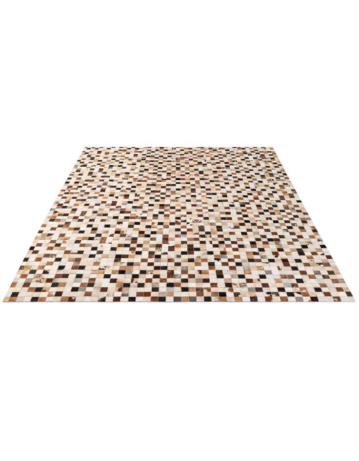 Detail image of  8' x 9' 11 Cowhide - Patchwork Rug