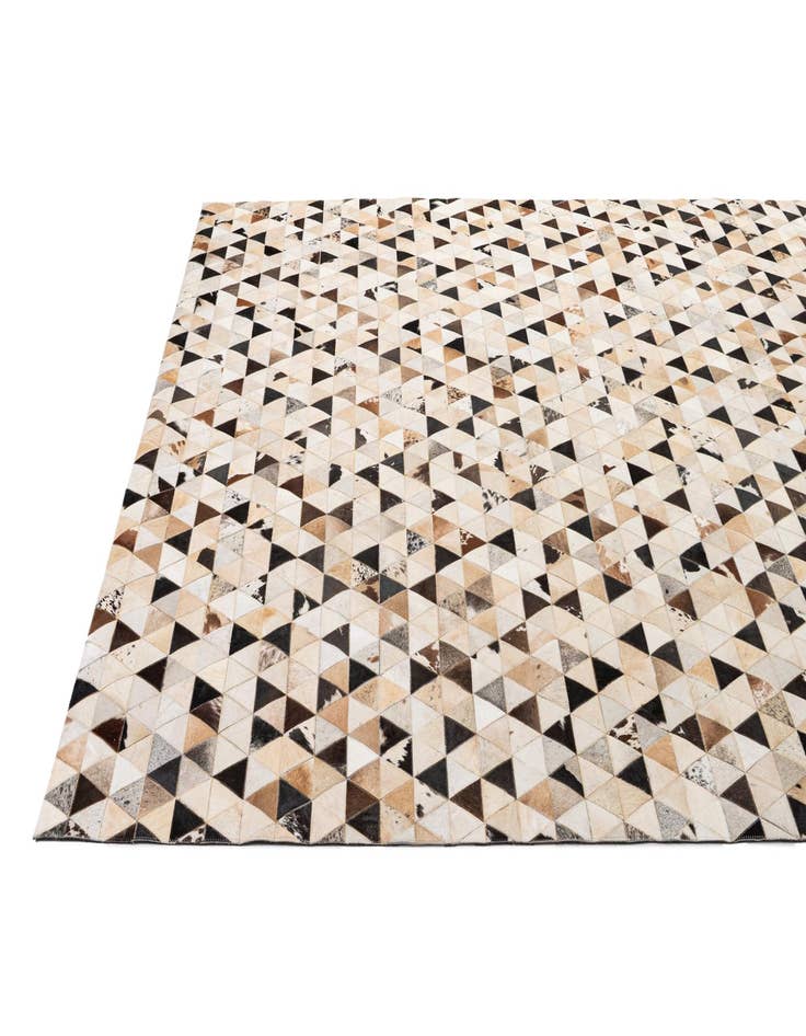 Detail image of  8' x 9' 10 Cowhide - Patchwork Rug