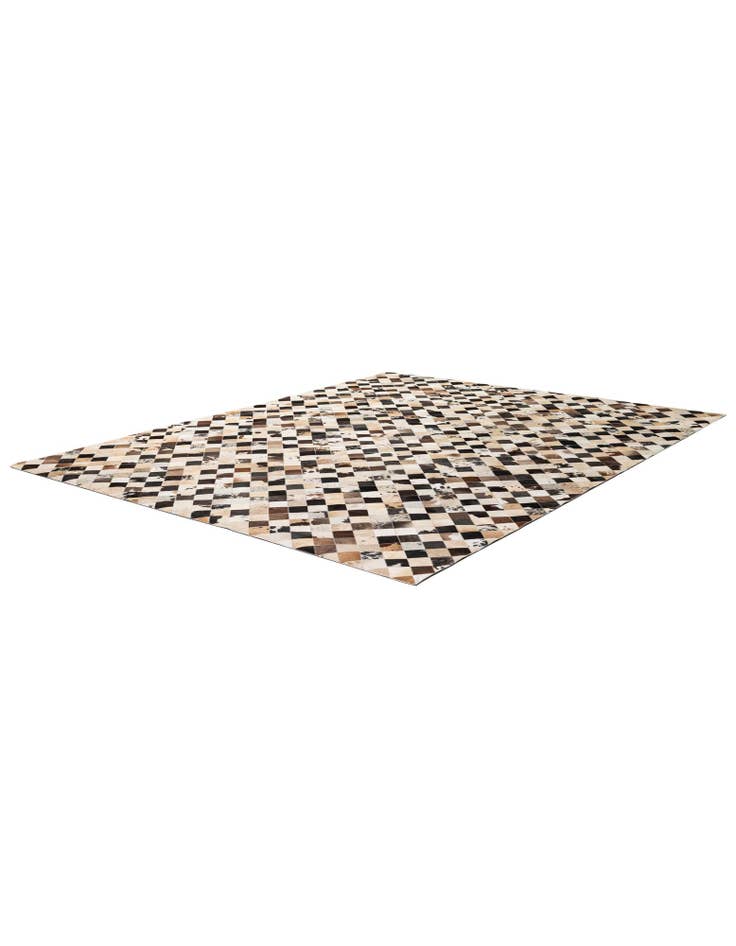 Detail image of  8' x 9' 11 Cowhide - Patchwork Rug