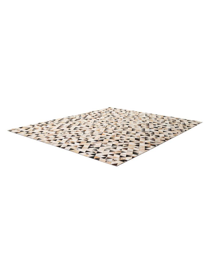 Detail image of  8' x 9' 10 Cowhide - Patchwork Rug